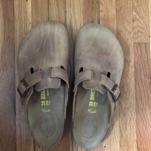 Birkenstock Boston Clog-Tobacco Brown (oiled)SZ 38